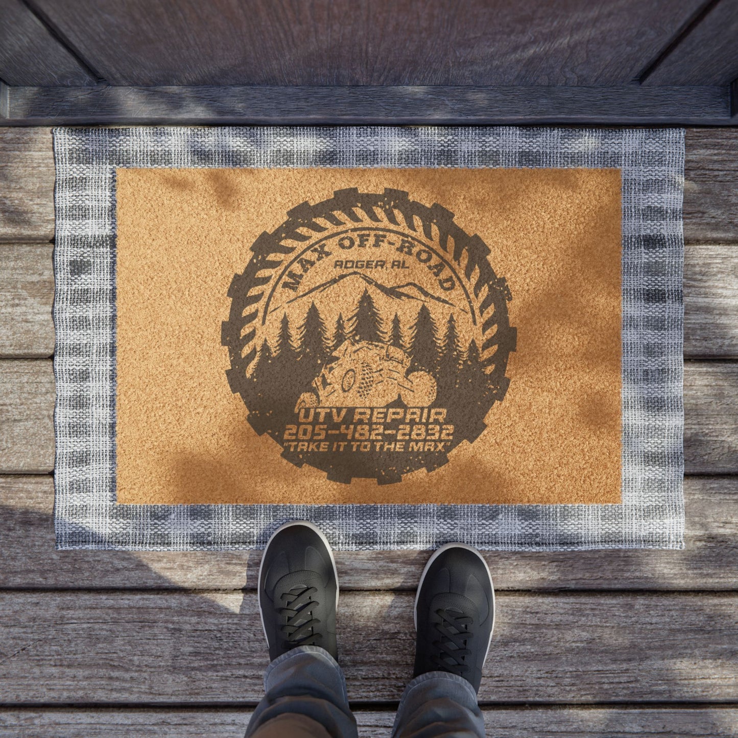 Max Off-Road Adventure Doormat - Perfect for Outdoor Enthusiasts